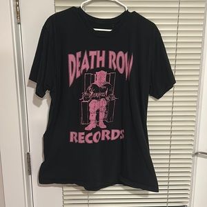 DEATH ROW RECORDS SHIRT.  Cotton.  Size xl but fits more of a m-L